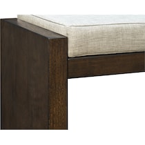 cherli brown bench   