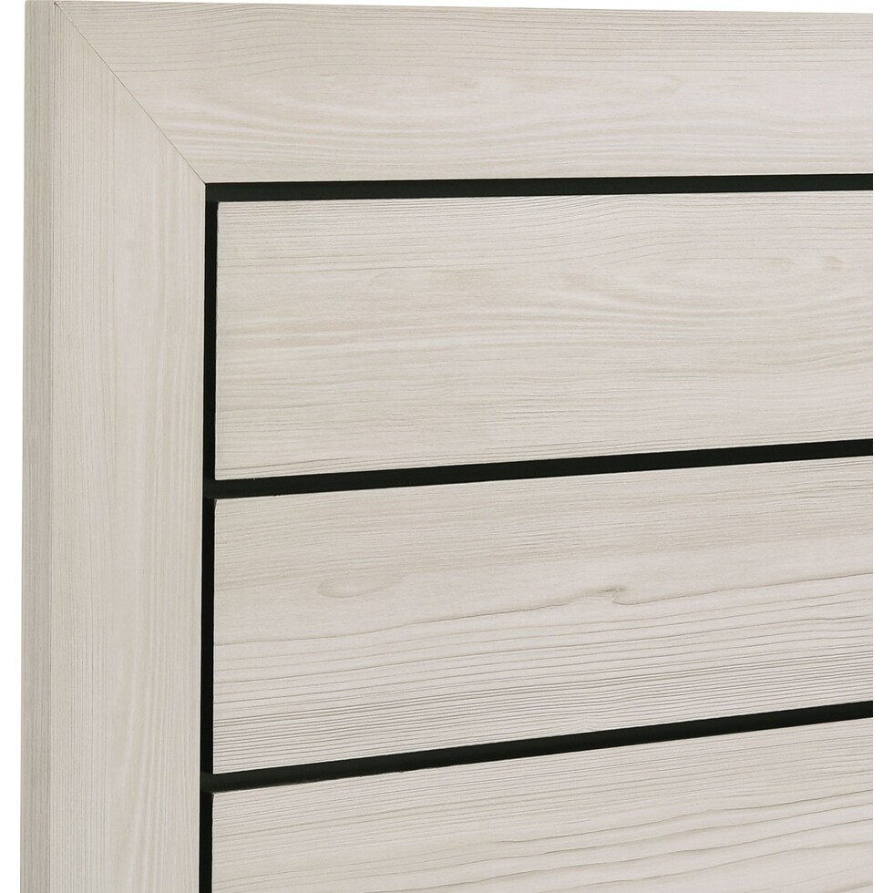 chesham gray queen bed   