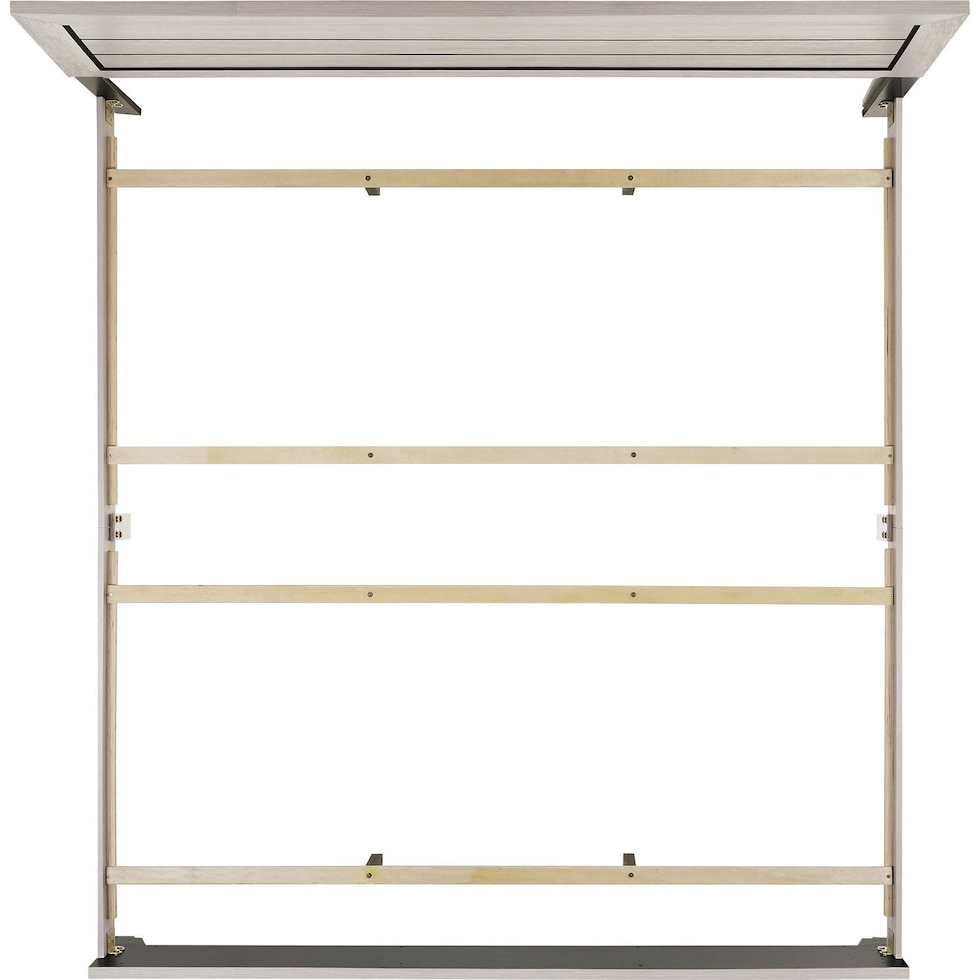 chesham gray queen bed   