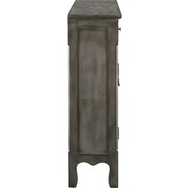 chesterland gray console table   