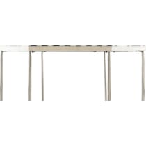 chevie black white side table   