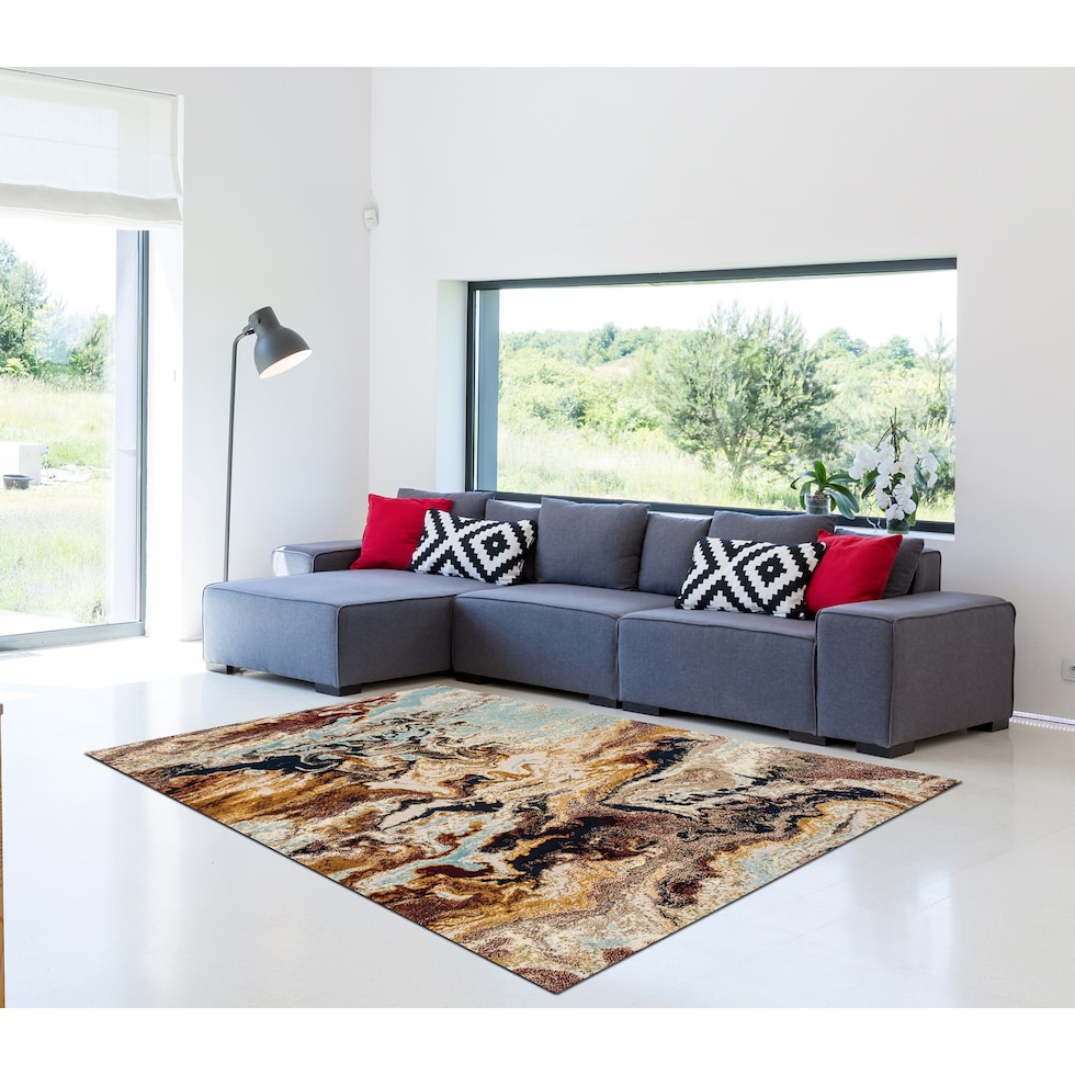 cheyanne blue area rug  x    