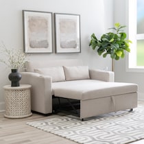 chiara gray sofa bed   