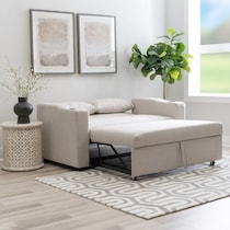 chiara gray sofa bed   