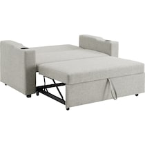 chiara gray sofa bed   