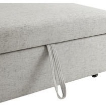 chiara gray sofa bed   