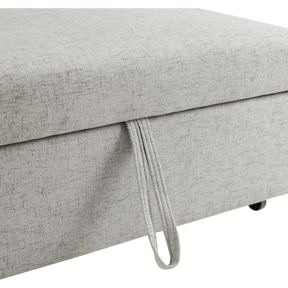 chiara gray sofa bed   