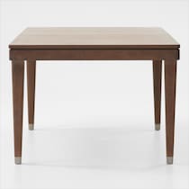 chicago dining dark brown dining table   