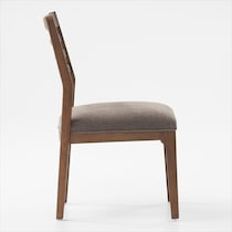 chicago dining dark brown side chair   