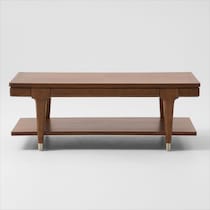 chicago tables dark brown coffee table   