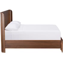 chicago dark brown  pc king bedroom   