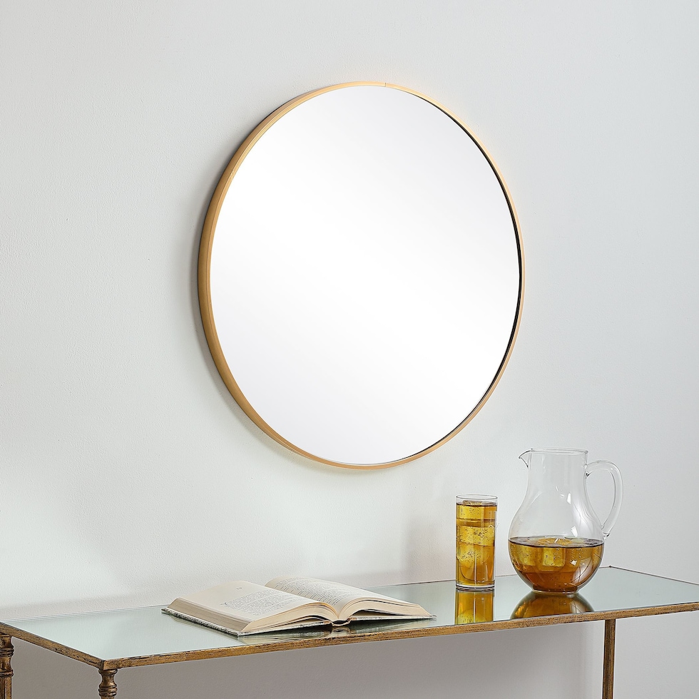 chichester gold mirror   