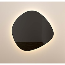 christina black wall mirror   