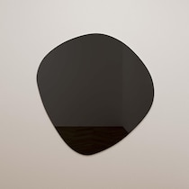 christina black wall mirror   