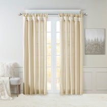 chrysa light brown window panel   