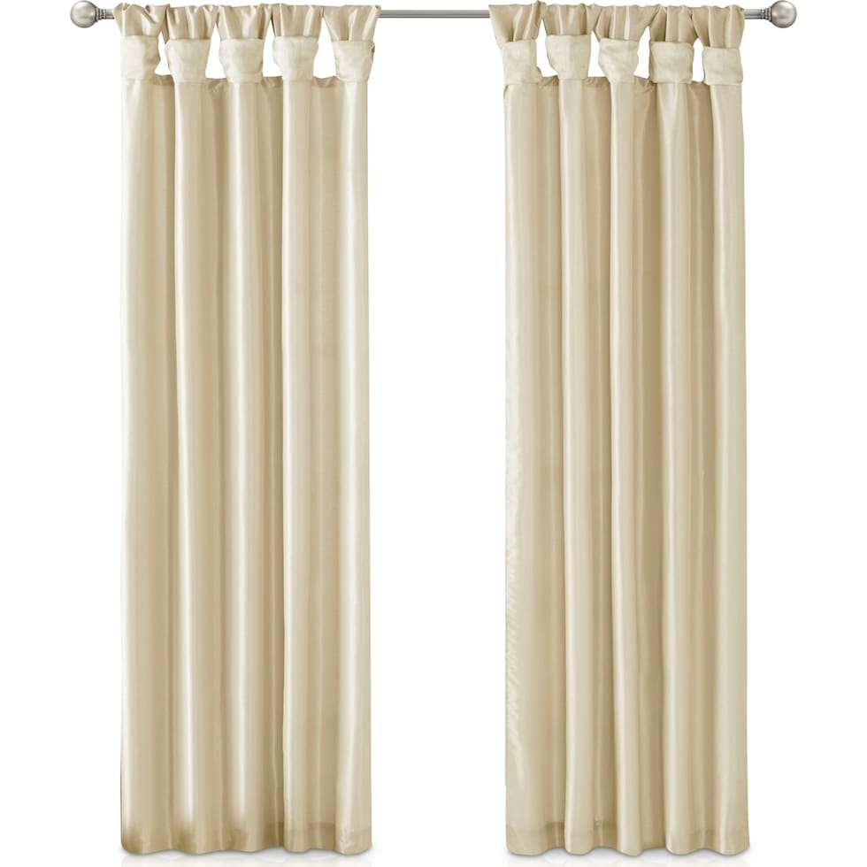 chrysa light brown window panel   