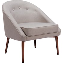 chyna gray accent chair   
