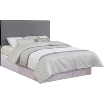 ciel gray full queen headboard   