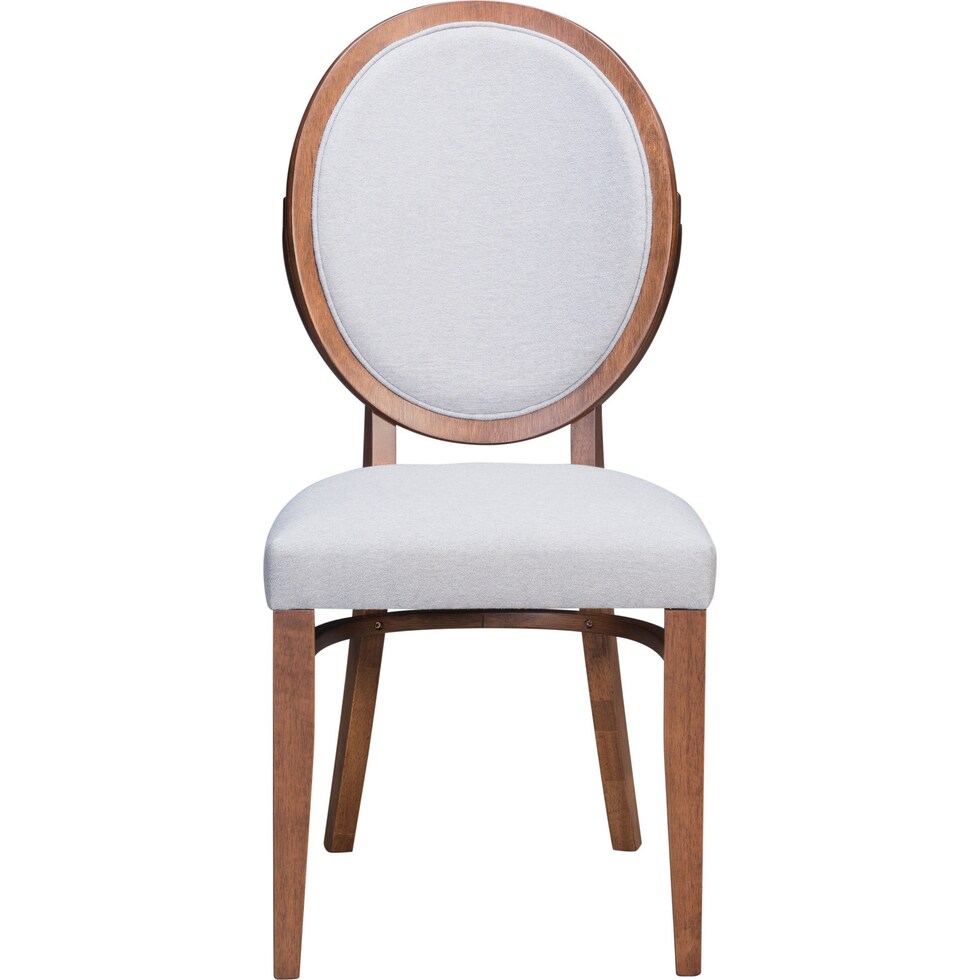 cisco dark brown dining chair   