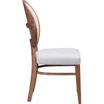 cisco dark brown dining chair   