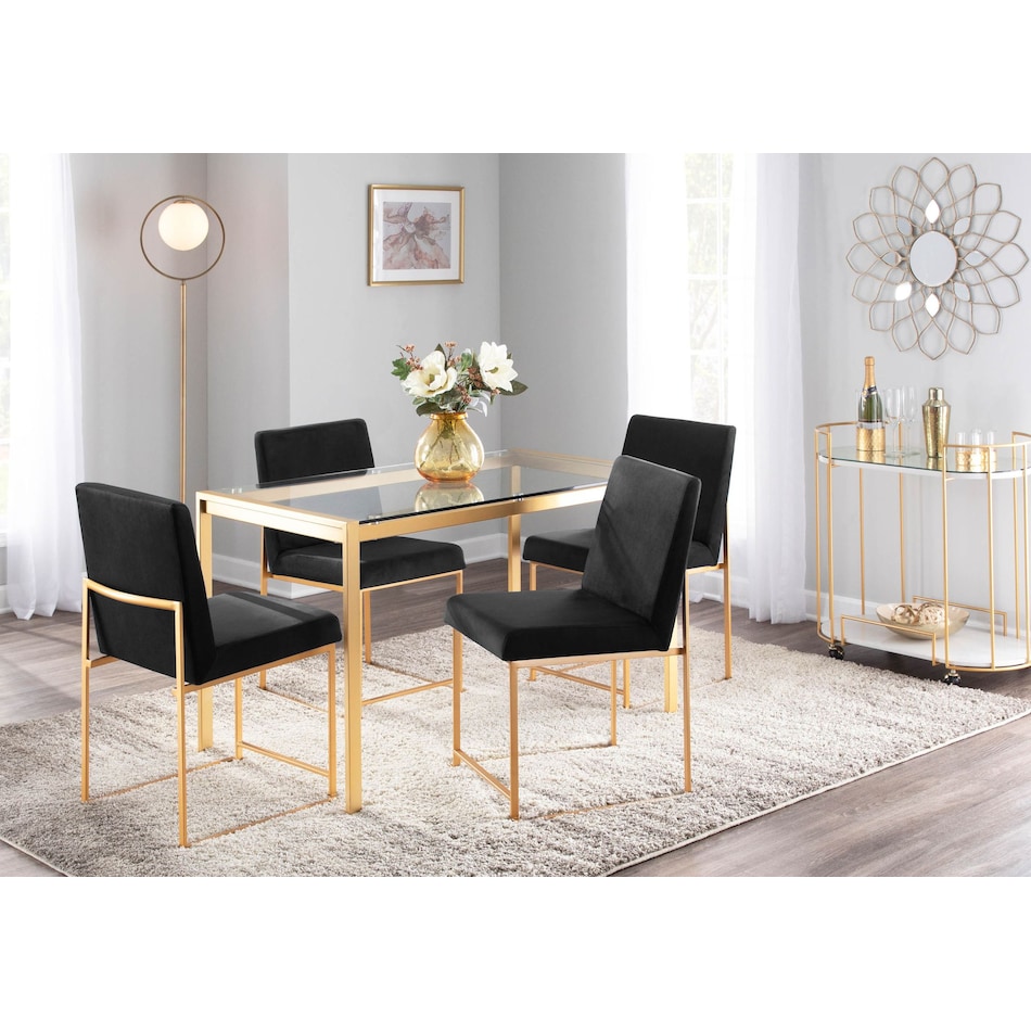 Reine Velvet Dining Chairs Set | Value City Furniture