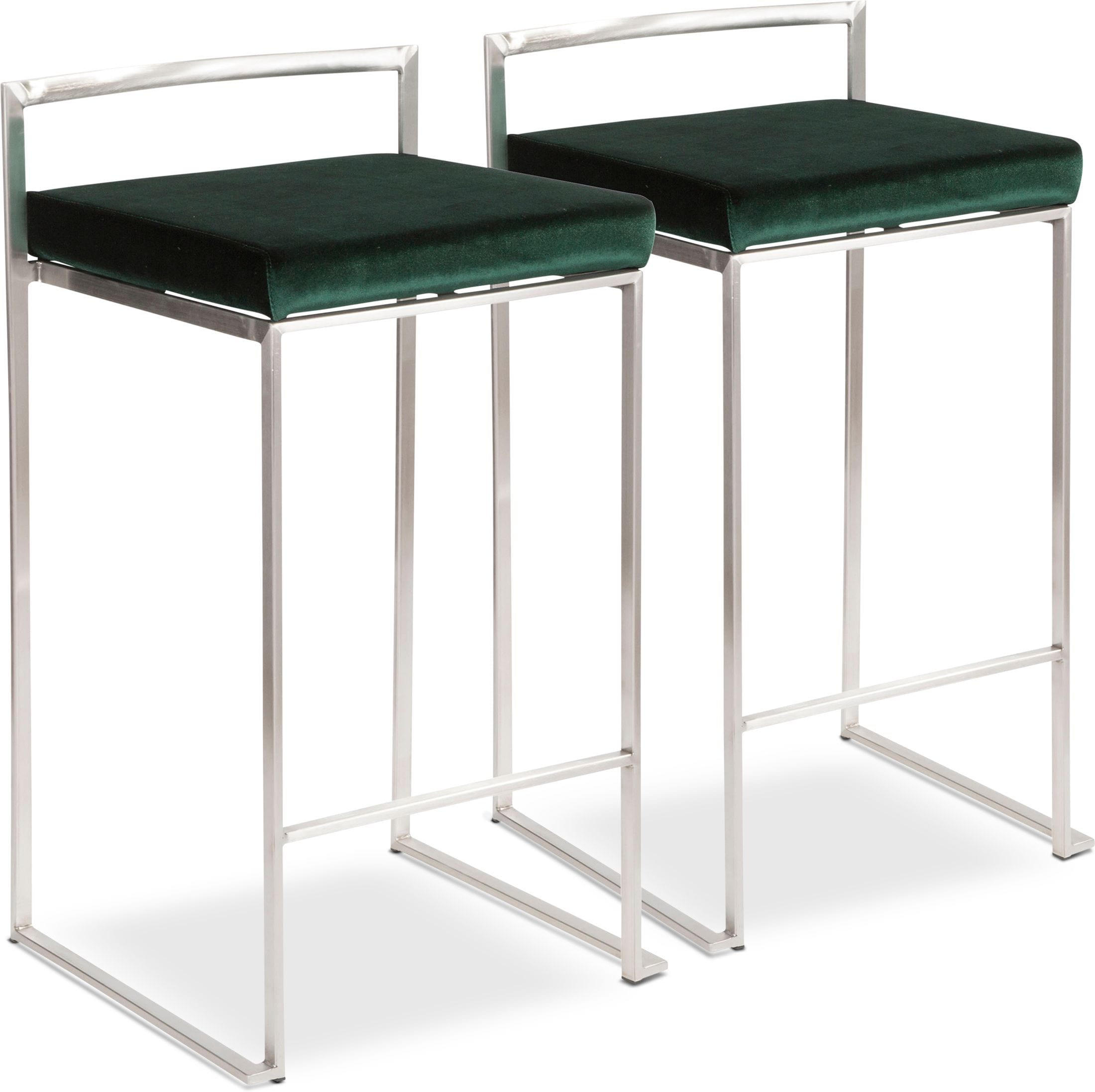 City Set Of 2 Counter Height Stools Value City Furniture