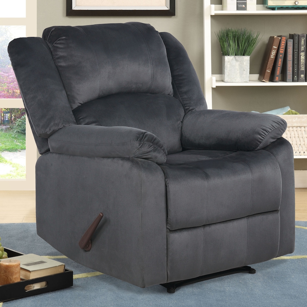 civenna gray recliner   