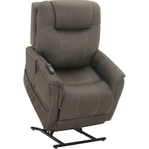 cj dark brown lift chair   