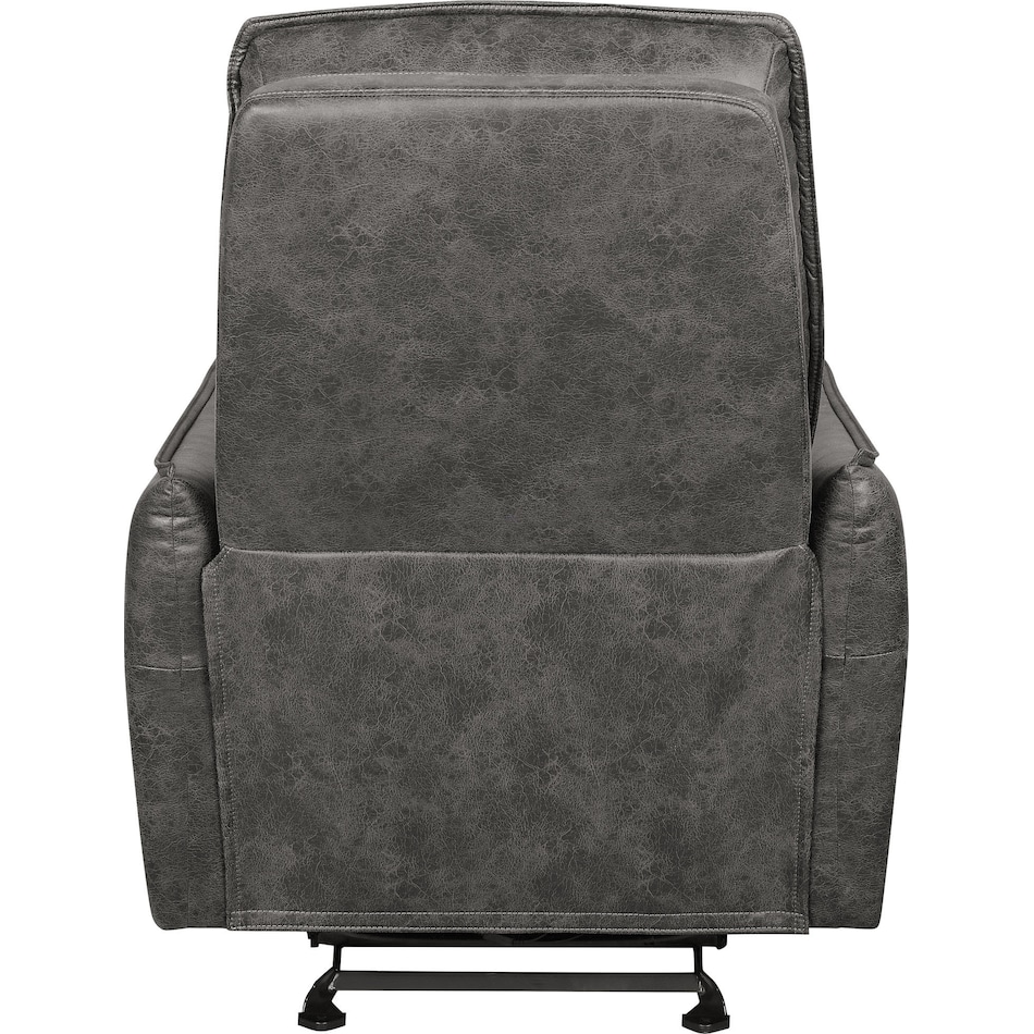 claremore gray recliner   