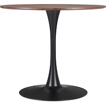 clarice light brown dining table   