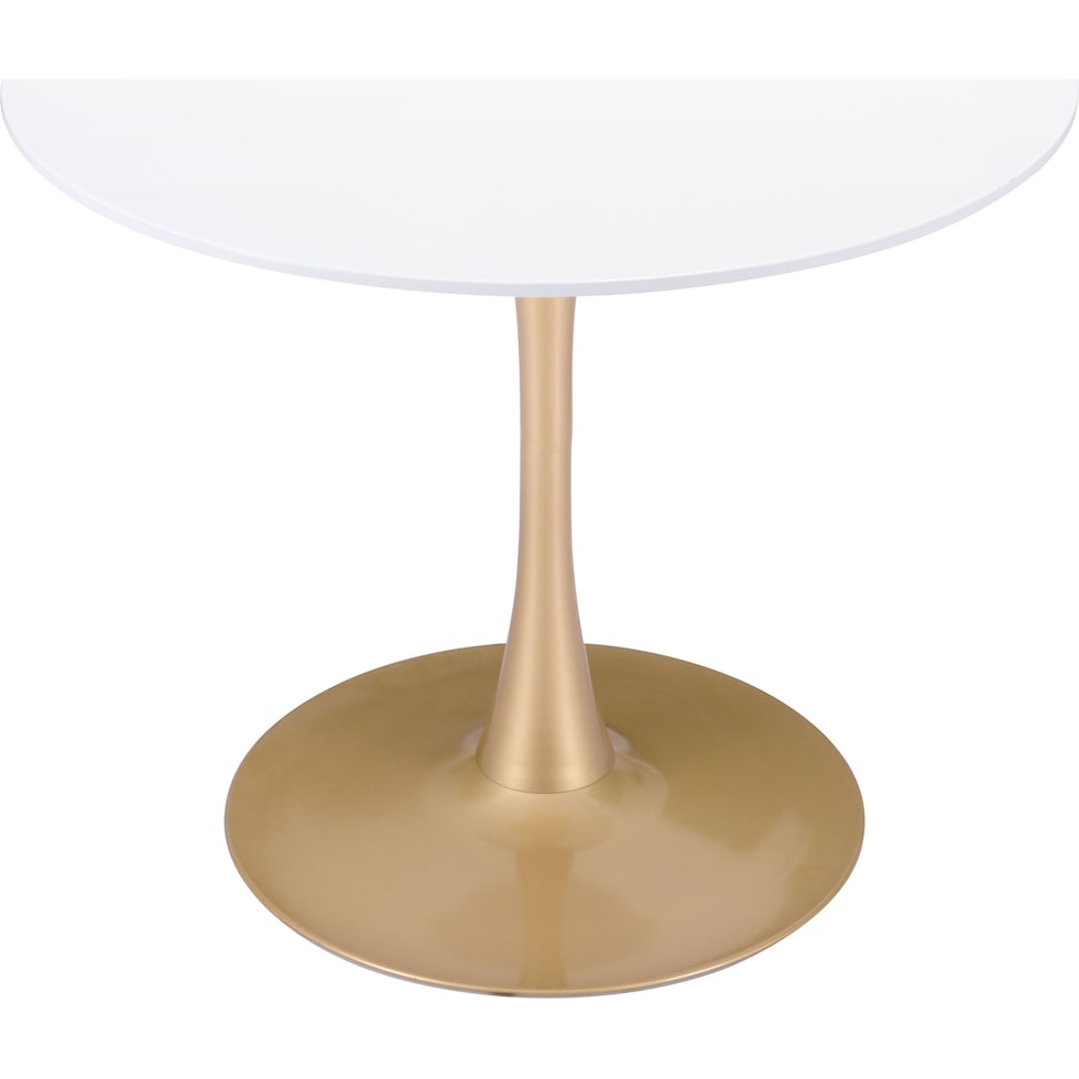 clarice white dining table   