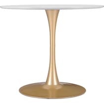 clarice white dining table   