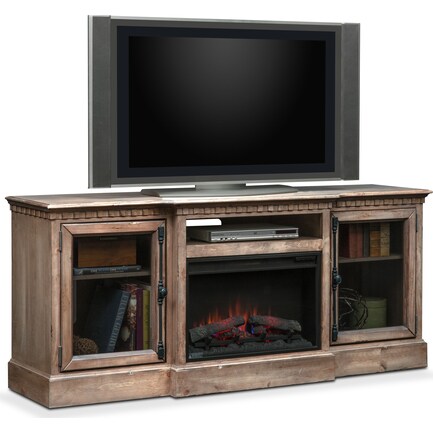 Fireplaces, Value City Mirror Fireplace