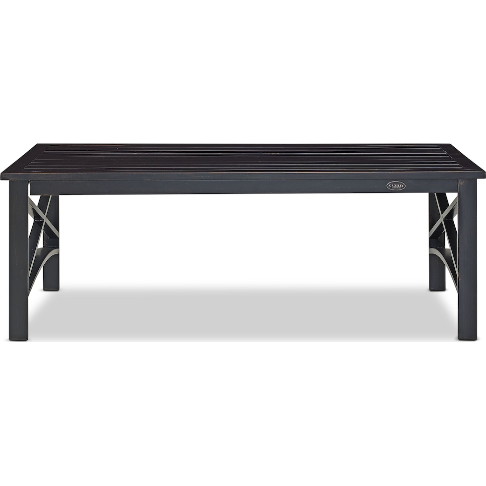 clarion dark brown outdoor coffee table   