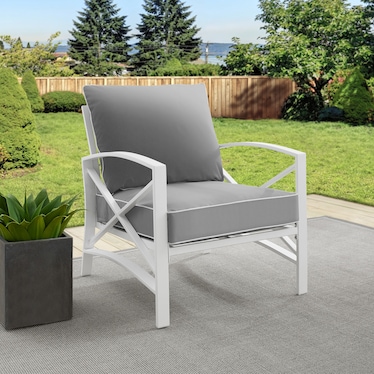 Clarion Outdoor Chair - Gray
