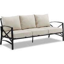 clarion light brown outdoor sofa set   