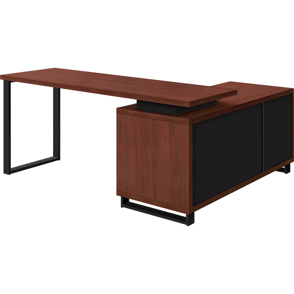 claud dark brown desk   