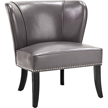 Claude Accent Chair - Gray