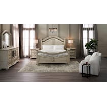 claudette silver table lamp   
