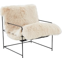 claudia neutral accent chair   