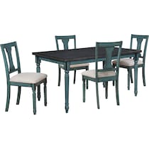 clayes teal  pc dining room   