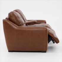 clayton living room light brown loveseat   