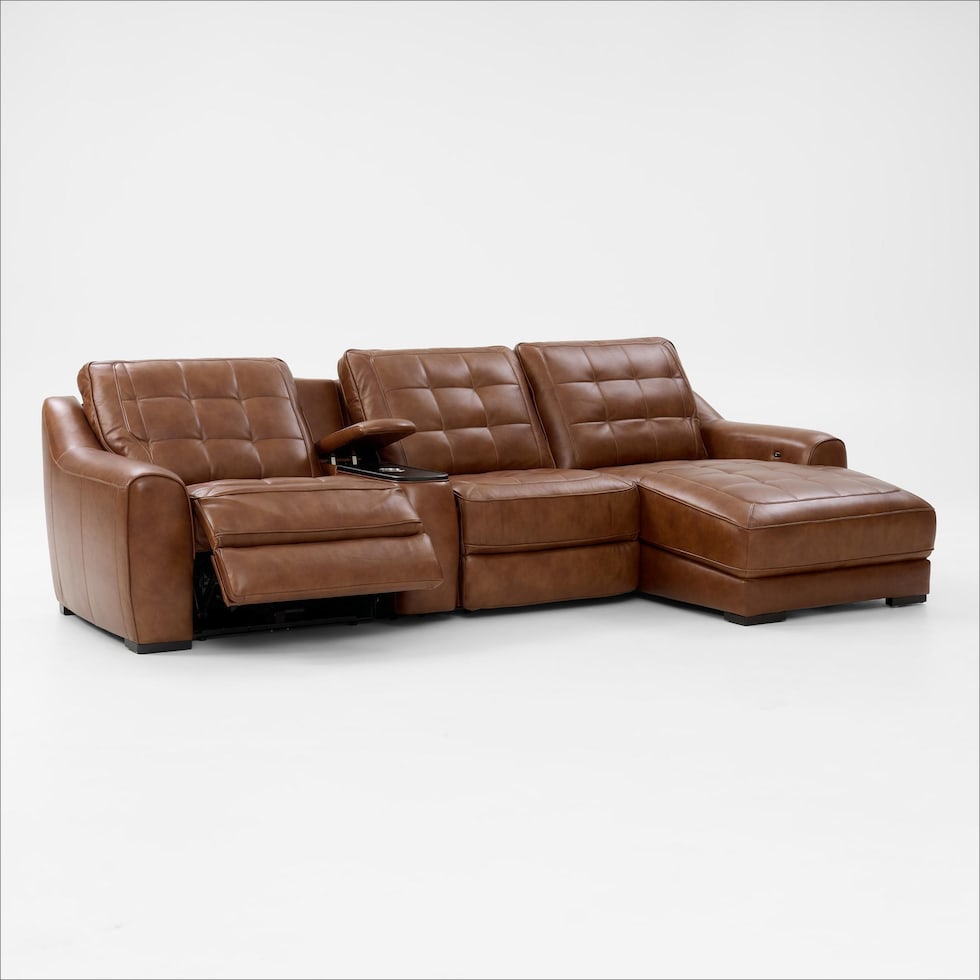 clayton living room light brown sectional   