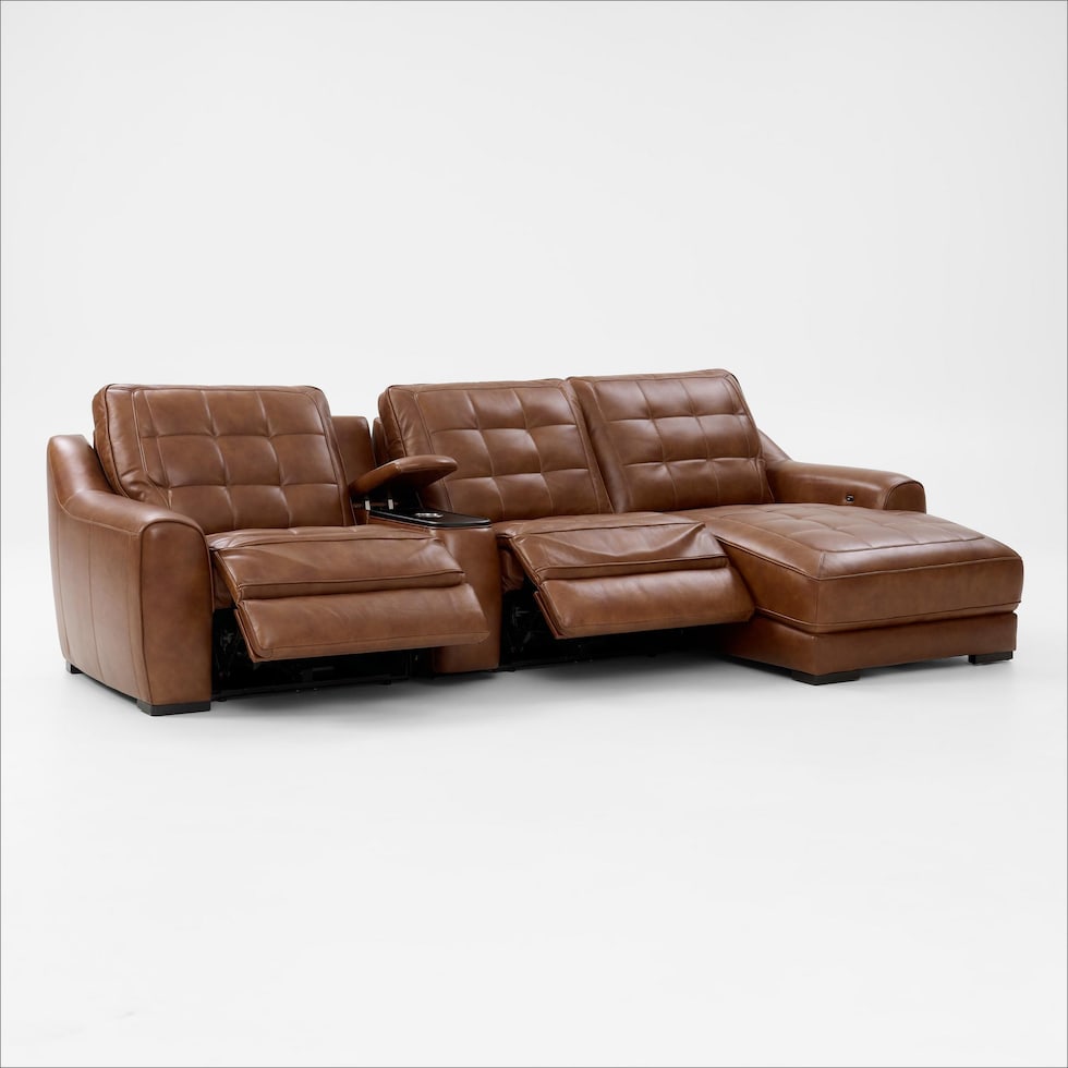 clayton living room light brown sectional   