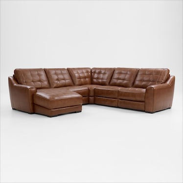 Clayton Dual-Power 5-Piece Sectional with Chaise