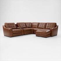 clayton living room light brown sectional   