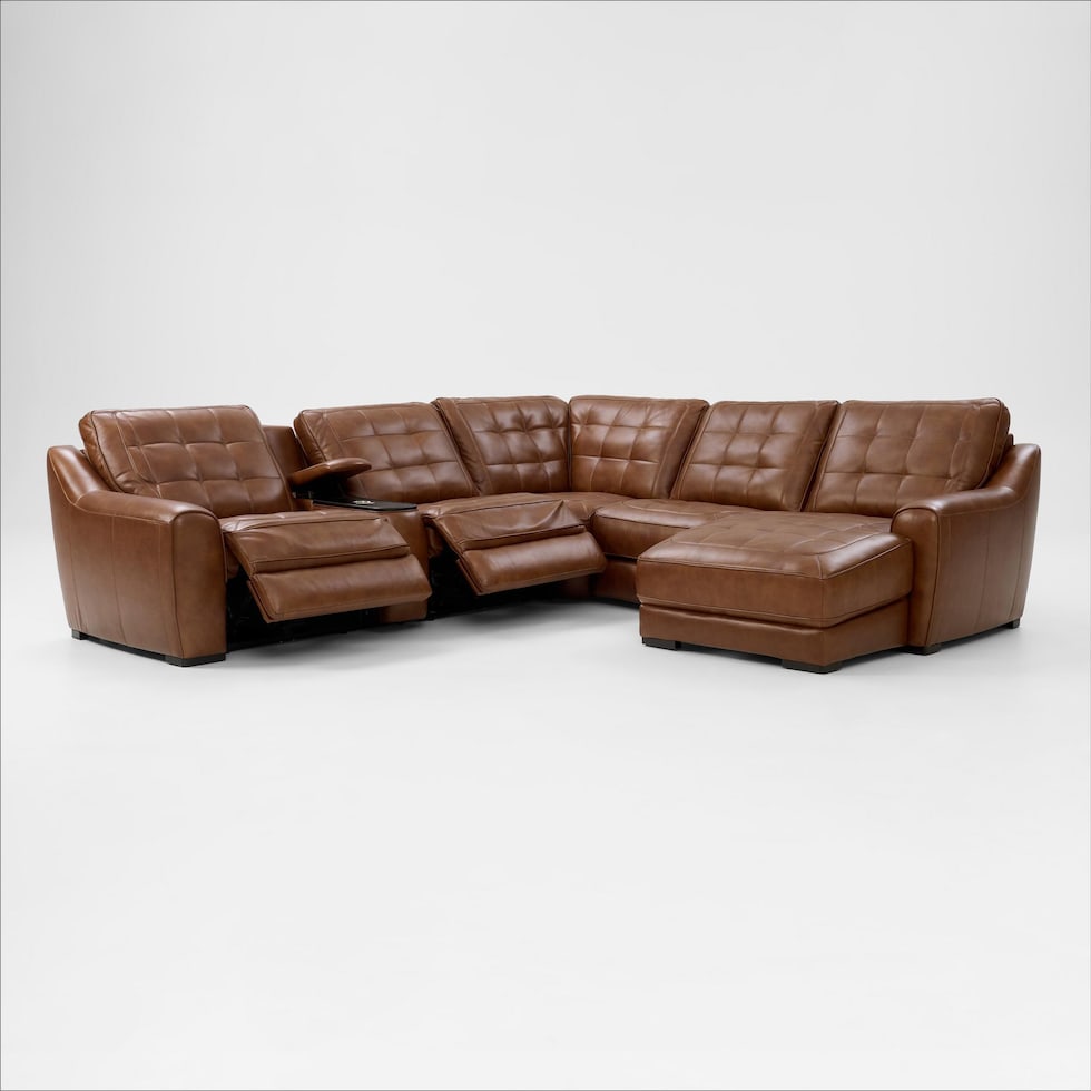 clayton living room light brown sectional   