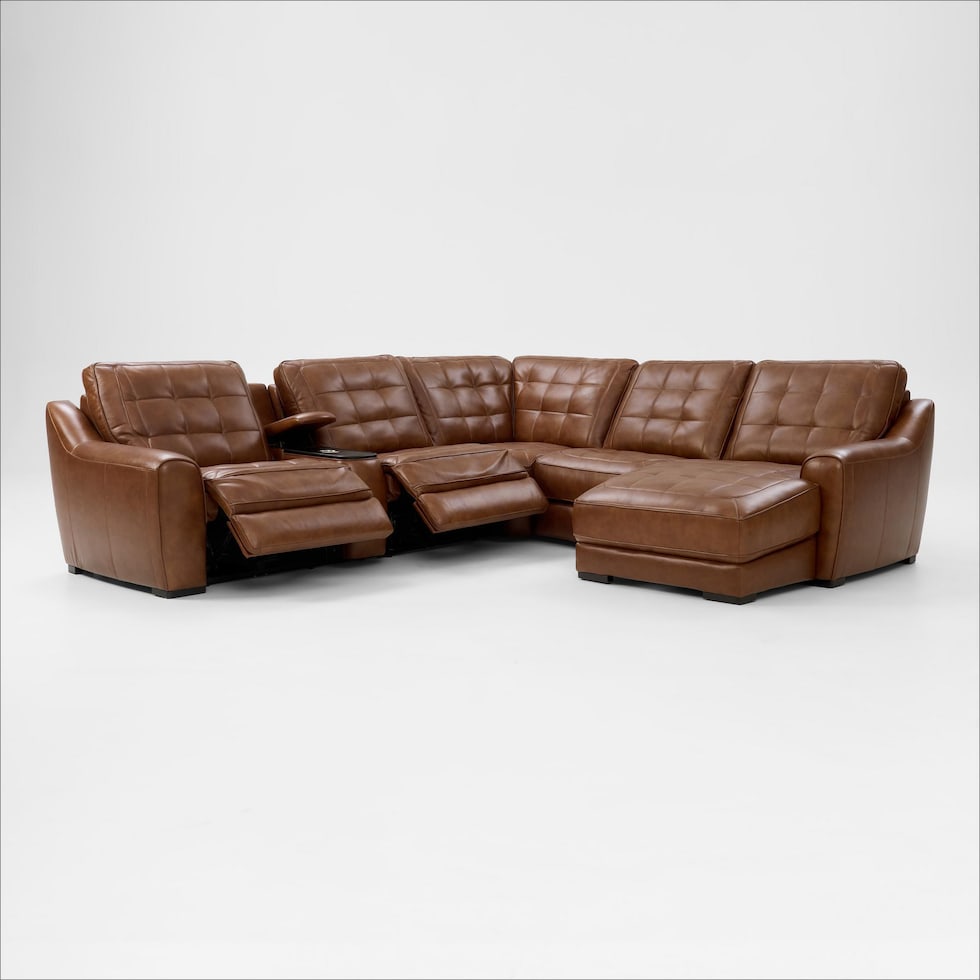 clayton living room light brown sectional   