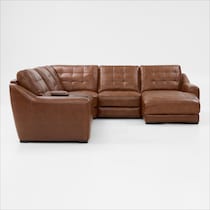 clayton living room light brown sectional   