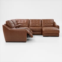 clayton living room light brown sectional   